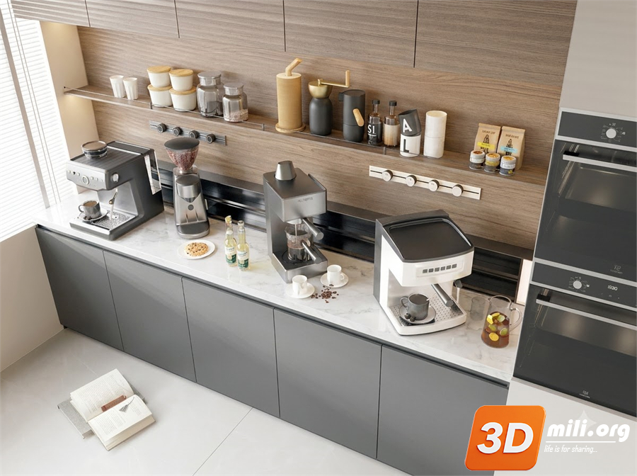 Kitchen appliance Skp Files 